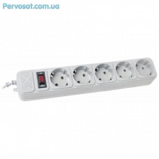 Мережевий фільтр живлення Maxxter SPM5-G-15G grey, 4.5 м кабель, 5 розеток (SPM5-G-15G)