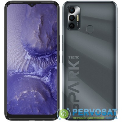 Смартфон TECNO Spark 7 Go (KF6m) 2/32Gb NFC Dual SIM Magnet Black