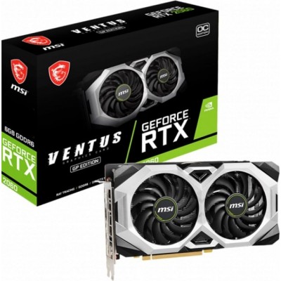 Відеокарта MSI GeForce RTX 2060 6GB GDDR6 VENTUS GP OC