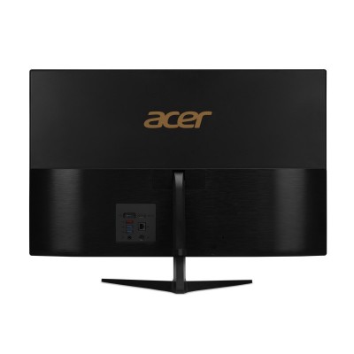 Персональний комп'ютер моноблок Acer Aspire C27-1700 27" FHD, Intel i5-1235U, 8GB, F256GB, UMA, WiFi, кл+м, Lin, чорний