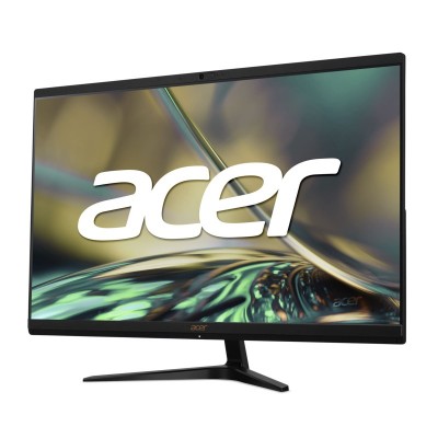 Персональний комп'ютер моноблок Acer Aspire C27-1700 27" FHD, Intel i5-1235U, 8GB, F256GB, UMA, WiFi, кл+м, Lin, чорний