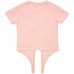 Футболка дитяча Smile одяг з фламінго (3130-134G-peach)