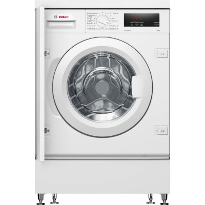 Пральна машина Bosch вбудовувана фронтальна, 8кг, 1200, C, 55см, дисплей, білий