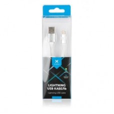 Дата кабель USB 2.0 AM to Lightning 1m flat white Vinga (VRC101WHI) Дата кабель USB 2.0 AM to Lightning 1m flat white Vinga (VRC101WHI)