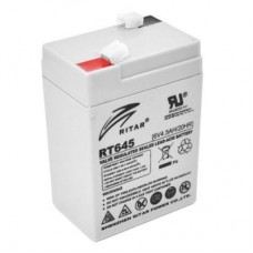 Батарея до ДБЖ Ritar AGM RT645, 6V-4.5Ah (RT645) Батарея до ДБЖ Ritar AGM RT645, 6V-4.5Ah (RT645)