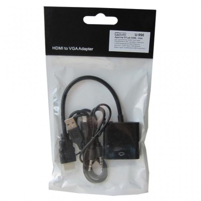 Перехідник ST-Lab HDMI male to VGA F (U-990)