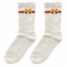 Шкарпетки Bross з махровою ступнею з єнотом (23469-6B-gray) Шкарпетки Bross з махровою ступнею з єнотом (23469-6B-gray)