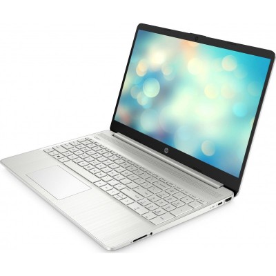 Ноутбук HP 15s-fq2036ua 15.6" FHD IPS AG, Intel i3-1125G4, 8GB, F256GB, UMA, DOS, сріблястий