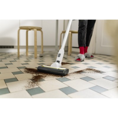 Пилосос Karcher безпровідний KVA 2, конт пил -0.6л, автон. робота до 40хв, вага-2.06кг, білий