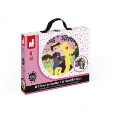 Скрейтч-карти Janod Рапунцель J07771 Скрейтч-карти Janod Рапунцель J07771