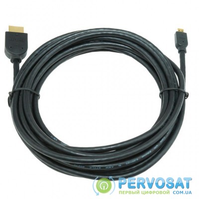 Кабель мультимедийный HDMI A to HDMI D (micro), 3.0m Cablexpert (CC-HDMID-10)