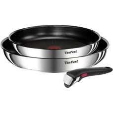 Набір посуду Tefal Ingenio Emotion, 3 предмети, нерж.сталь Набір посуду Tefal Ingenio Emotion, 3 предмети, нерж.сталь