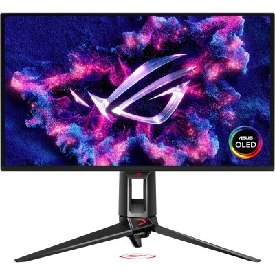 Монітор Asus 26.5" ROG Swift PG27UCDM 2xHDMI, DP, USB-C, 3xUSB, QD-OLED, 3840x2160, 240Hz, 0.03ms, DCI-P3 99%, FreeSync, Pivot, HDR400 Монітор Asus 26.5" ROG Swift PG27UCDM 2xHDMI, DP, USB-C, 3xUSB, QD-OLED, 3840x2160, 240Hz, 0.03ms, DCI-P3 99%, FreeSync, Pivot, HDR400