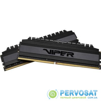Модуль памяти для компьютера DDR4 16GB (2x8GB) 3200 MHz Viper 4 Blackout Patriot (PVB416G320C6K)