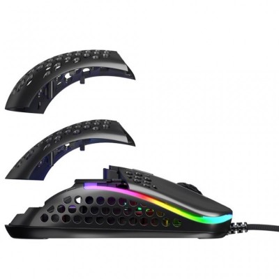 Мышка Xtrfy M42 RGB Black (XG-M42-RGB-BLACK)