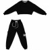Спортивный костюм A-Yugi трикотажный (7036-K-158G-black)