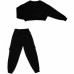 Спортивный костюм A-Yugi трикотажный (7036-K-158G-black)