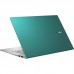 Ноутбук ASUS Vivobook S S433EQ-AM257 14FHD IPS/Intel i5-1135G7/8/256F/NVD350-2/noOS/Green