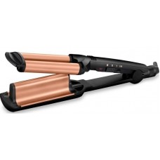 Плойка Babyliss Depp Waves, гофре , 85Вт, темп.режимів-3, 160-210С, природні хвилі, кераміка, турмалін , чорний Плойка Babyliss Depp Waves, гофре , 85Вт, темп.режимів-3, 160-210С, природні хвилі, кераміка, турмалін , чорний