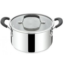 Каструля з кришкою, Tefal Jamie Oliver Home Cook, 3.1 л, 20 см, нержавіюча сталь Каструля з кришкою, Tefal Jamie Oliver Home Cook, 3.1 л, 20 см, нержавіюча сталь