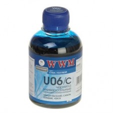 Чорнило WWM Universal Canon/HP/Lexmark/Xerox Cyan (U06/C) Чорнило WWM Universal Canon/HP/Lexmark/Xerox Cyan (U06/C)