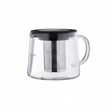 Заварник Ardesto BLACK MARS, 1000 мл, нержавіюча сталь, скло Заварник Ardesto BLACK MARS, 1000 мл, нержавіюча сталь, скло