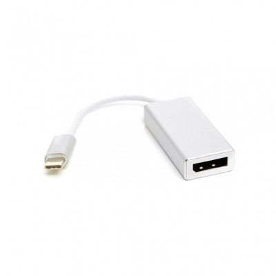 Переходник PowerPlant USB Type-C 3.1 Thunderbolt 3 (M) - DisplayPort (F), 4K, 0.15 (CA911851)