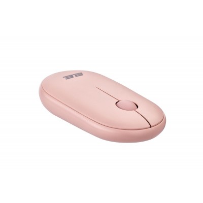 Миша 2E MF300 Silent, WL/BT, рожевий