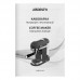 Кавоварка Ardesto ріжкова 1.4л, мелена, ручний капучинатор, підігрів чашок, чорний