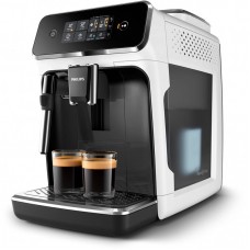 Кавомашина Philips Series 2300, 1.8л, зерно+мелена, дисплей, авторецептів -2, білий Кавомашина Philips Series 2300, 1.8л, зерно+мелена, дисплей, авторецептів -2, білий
