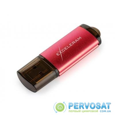 USB флеш накопитель eXceleram 16GB A3 Series Red USB 2.0 (EXA3U2RE16)