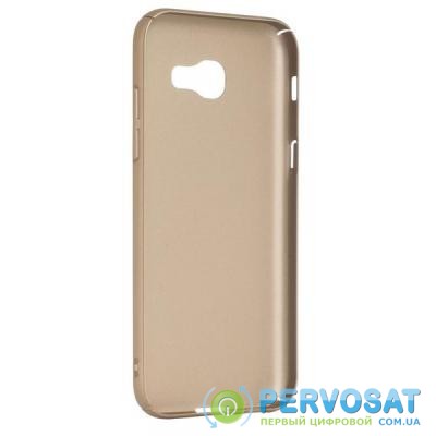 Чехол для моб. телефона DIGI для SAMSUNG A5 (2017)/A520 - Soft touch PC (Gold) (6330588)