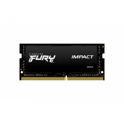 Модуль памяти для ноутбука SoDIMM DDR4 8GB 3200 MHz Fury Impact HyperX (Kingston Fury) (KF432S20IB/8)