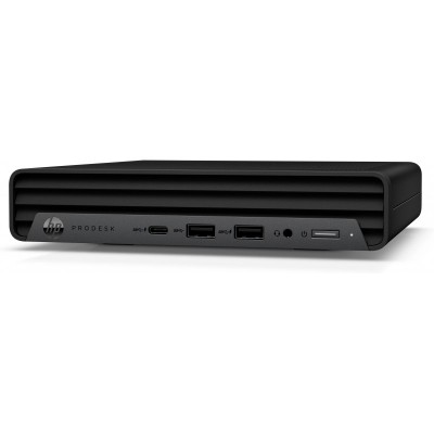 Комп'ютер персональний неттоп HP ProDesk 600-G6 DM, Intel i3-10100T, 8GB, F256GB, UMA, кл+м, Win10P