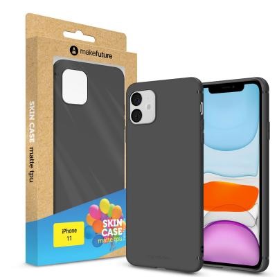 Чехол для моб. телефона MakeFuture Skin Case Apple iPhone 11 Black (MCS-AI11BK)