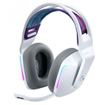 Наушники Logitech G733 Lightspeed Wireless RGB Gaming Headset White (981-000883)