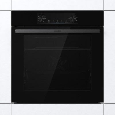 Комплект Gorenje (духовка електрична BO6735E05B + поверхня газова G641EB), 743547, чорн