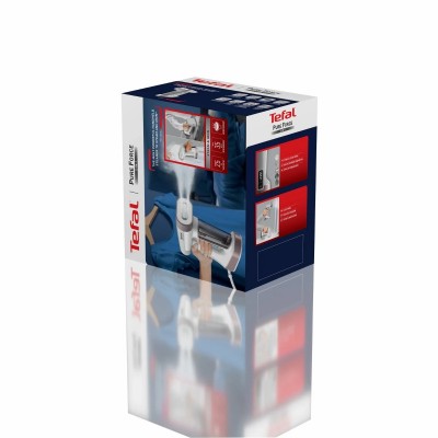 Відпарювач Tefal компактний Pure Force 2в1, 1800Вт, 180мл, постійна пара - 35гр, керам. підошва, білий