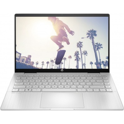 Ноутбук HP Pavilion x360 14-ek2007ua 14" FHD IPS Touch, Intel 3-100U, 8GB, F512GB, UMA, DOS, сріблястий