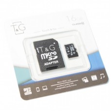 Карта пам'яті T&G 16GB microSDHC class 10 UHS-I (TG-16GBSD10U1-01) Карта пам'яті T&G 16GB microSDHC class 10 UHS-I (TG-16GBSD10U1-01)