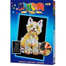 Набір для творчості Sequin Art BLUE Терєр Весті SA0827 Набір для творчості Sequin Art BLUE Терєр Весті SA0827