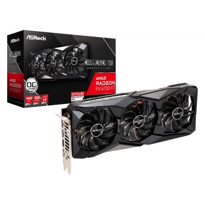 Видеокарта ASRock Radeon RX 6700 XT 12GB GDDR6 Challenger Pro OC