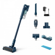 Пилосос Philips безпровідний Series 5000, вологе прибирання, конт пил -0.6л, автон. робота до 60хв, вага-1.5кг, НЕРА, синій Пилосос Philips безпровідний Series 5000, вологе прибирання, конт пил -0.6л, автон. робота до 60хв, вага-1.5кг, НЕРА, синій