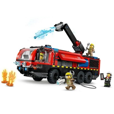 Конструктор LEGO City Пожежна вантажівка в аеропорту