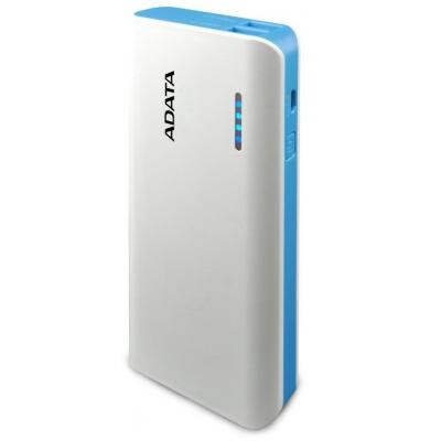 Батарея универсальная ADATA PT100 10000mAh White-Blue (APT100-10000M-5V-CWHBL)