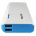 Батарея универсальная ADATA PT100 10000mAh White-Blue (APT100-10000M-5V-CWHBL)