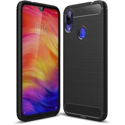 Чехол для моб. телефона Laudtec для Xiaomi Redmi Note 7 Carbon Fiber (Black) (LT-XRN7)