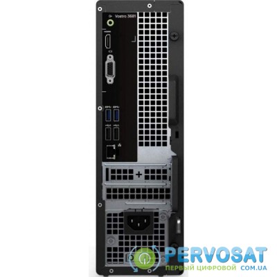 Персональний комп'ютер Dell Vostro 3681 SFF/Intel i3-10100/8/256F+1000/ODD/int/WiFi/kbm/W10P