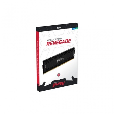 Модуль памяти для компьютера DDR4 16GB (2x8GB) 4266 MHz Renegade Black Kingston Fury (ex.HyperX) (KF442C19RBK2/16)