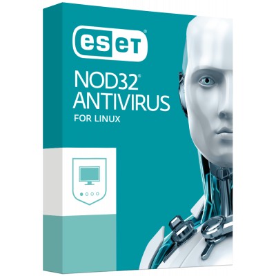 Антивирус ESET NOD32 Antivirus для Linux Desktop для 23 ПК, лицензия на 3 y (38_23_3)